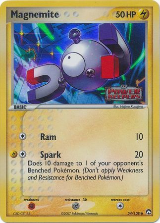 Magnemite - 54/108 - Common - Reverse Holo available at 401 Games Canada