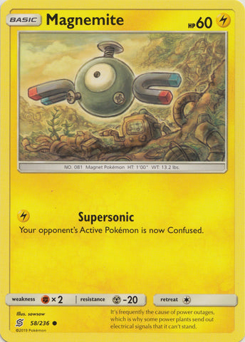 Magnemite - 58/236 - Common available at 401 Games Canada