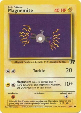 Magnemite - 60/82 - Common - Unlimited available at 401 Games Canada