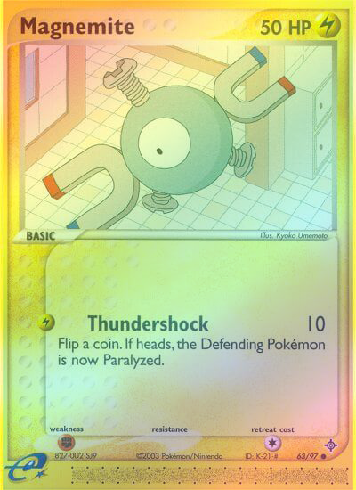 Magnemite - 63/97 - Common - Reverse Holo available at 401 Games Canada