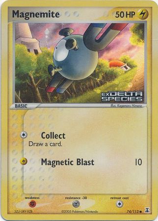 Magnemite - 74/113 - Common - Reverse Holo available at 401 Games Canada