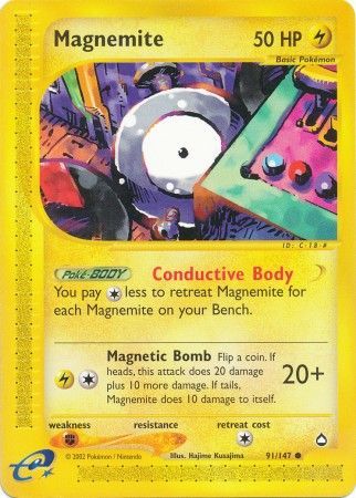 Magnemite - 91/147 - Common available at 401 Games Canada