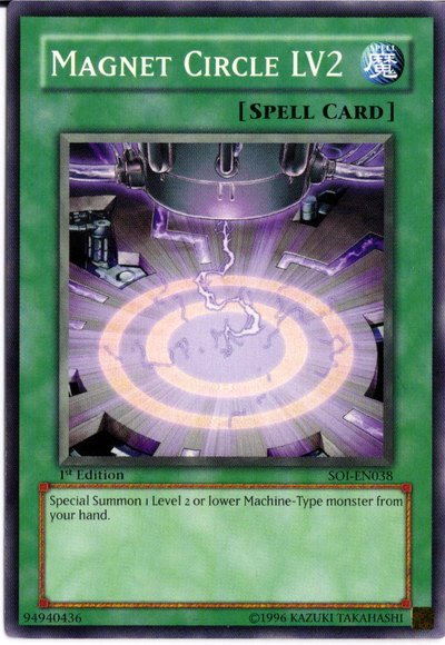 Magnet Circle LV2 - SOI-EN038 - Common - 1st Edition available at 401 Games Canada