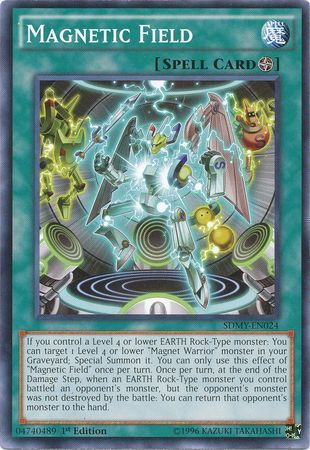 Magnetic Field - SDMY-EN024 - Common - 1st Edition available at 401 Games Canada