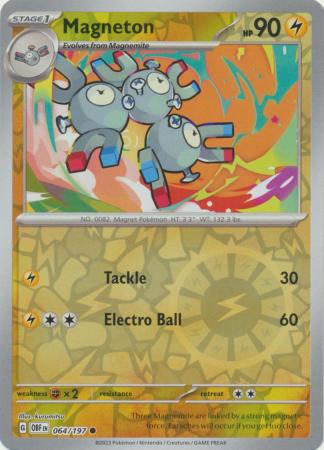 Magneton - 064/197 - Common - Reverse Holo available at 401 Games Canada