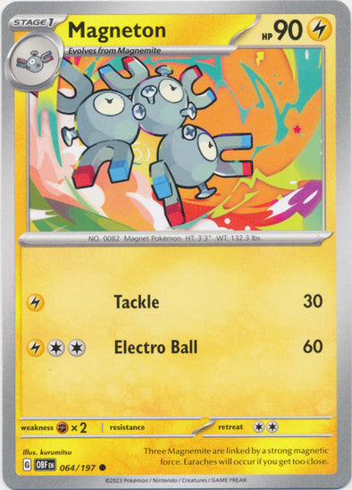 Magneton - 064/197 - Common available at 401 Games Canada