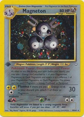 Magneton - 10/64 - Holo - 1st Edition available at 401 Games Canada