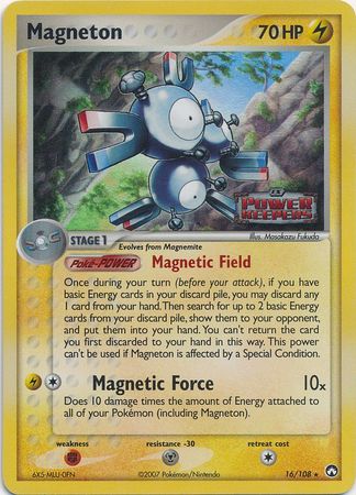 Magneton - 16/108 - Rare - Reverse Holo available at 401 Games Canada