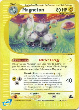 Magneton - 19/144 - Rare - Reverse Holo available at 401 Games Canada