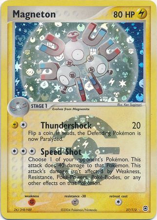 Magneton - 27/112 - Rare - Reverse Holo available at 401 Games Canada