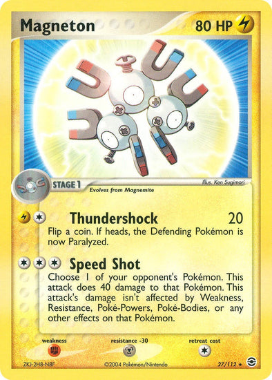 Magneton - 27/112 - Rare available at 401 Games Canada