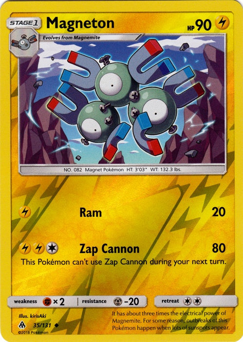 Magneton - 35/131 - Uncommon - Reverse Holo available at 401 Games Canada