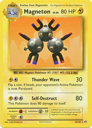 Magneton - 38/108 - Rare - Theme Deck Exclusive available at 401 Games Canada