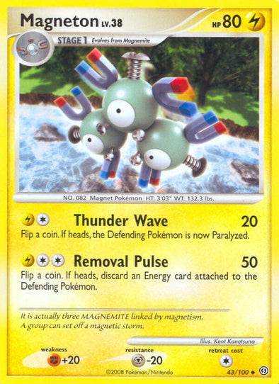 Magneton - 43/100 - Uncommon available at 401 Games Canada