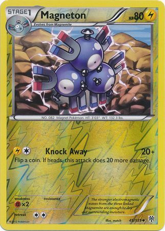 Magneton - 45/135 - Uncommon - Reverse Holo available at 401 Games Canada