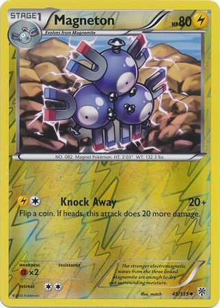 Magneton - 45/135 - Uncommon - Reverse Holo available at 401 Games Canada