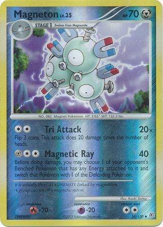 Magneton - 54/130 - Uncommon - Reverse Holo available at 401 Games Canada