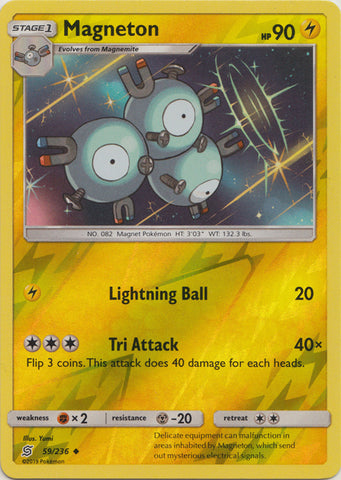 Magneton - 59/236 - Uncommon - Reverse Holo available at 401 Games Canada