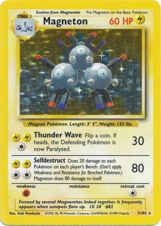 Magneton - 9/102 - Holo - Unlimited available at 401 Games Canada