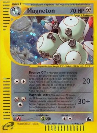 Magneton - H19/H32 - Holo available at 401 Games Canada