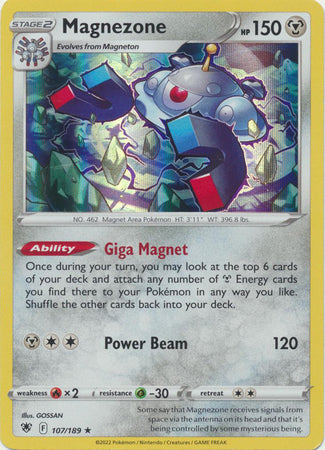 Magnezone - 107/189 - Holo Rare available at 401 Games Canada