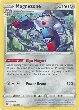 Magnezone - 107/189 - Rare - Theme Deck Exclusive available at 401 Games Canada