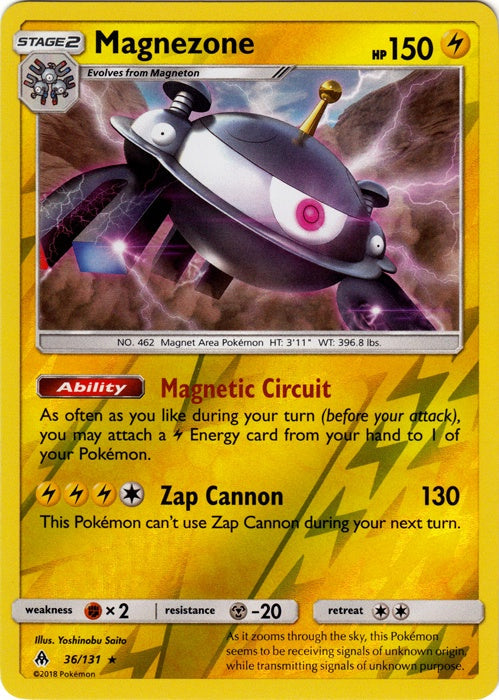 Magnezone - 36/131 - Holo Rare - Reverse Holo available at 401 Games Canada