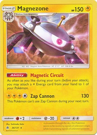 Magnezone - 36/131 - Rare - Theme Deck Exclusive available at 401 Games Canada