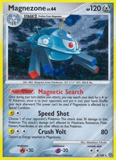 Magnezone - 5/100 - Holo Rare available at 401 Games Canada