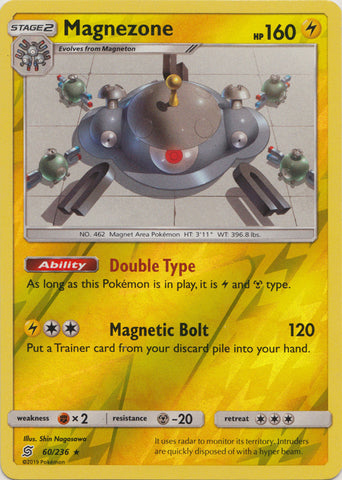 401 Games Canada - Magnezone - 60/236 - Holo Rare - Reverse Holo 401 Games Canada - Magnezone - 60/236 - Holo Rare - Reverse Holo