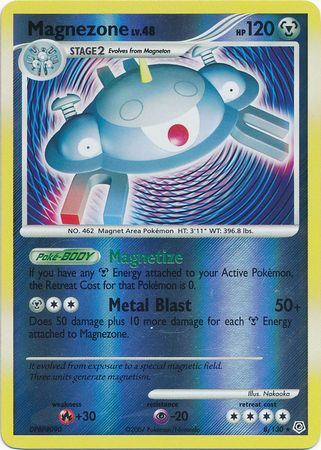 Magnezone - 8/130 - Holo Rare - Reverse Holo available at 401 Games Canada