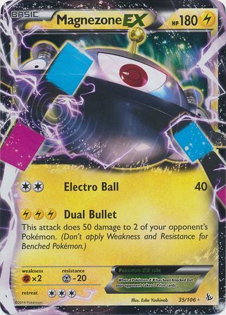 Magnezone EX - 35/106 - Ultra Rare available at 401 Games Canada