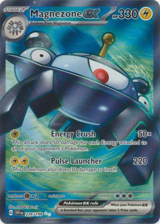 Magnezone ex - 226/198 - Full Art Ultra Rare available at 401 Games Canada