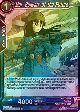 Mai, Bulwark of the Future - BT10-048 - Common (FOIL) available at 401 Games Canada