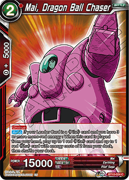 Mai, Dragon Ball Chaser - BT10-024 - Common (FOIL) (Reprint) available at 401 Games Canada