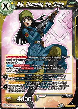 Mai, Opposing the Divine - BT16-073 - Uncommon available at 401 Games Canada