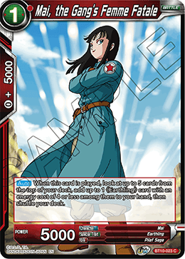 Mai, the Gang's Femme Fatale - BT10-023 - Common available at 401 Games Canada