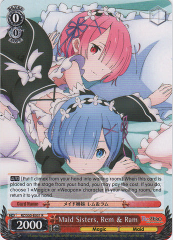 Maid Sisters, Rem & Ram (R) available at 401 Games Canada