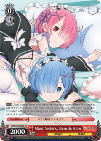 Maid Sisters, Rem & Ram (SR) available at 401 Games Canada