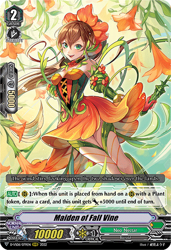 Maiden of Fall Vine - D-VS06/079 - Triple Rare available at 401 Games Canada