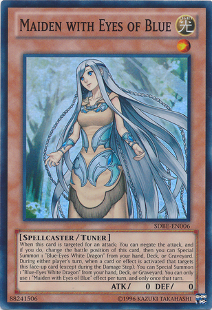 Maiden with Eyes of Blue - SDBE-EN006 - Super Rare - Unlimited available at 401 Games Canada