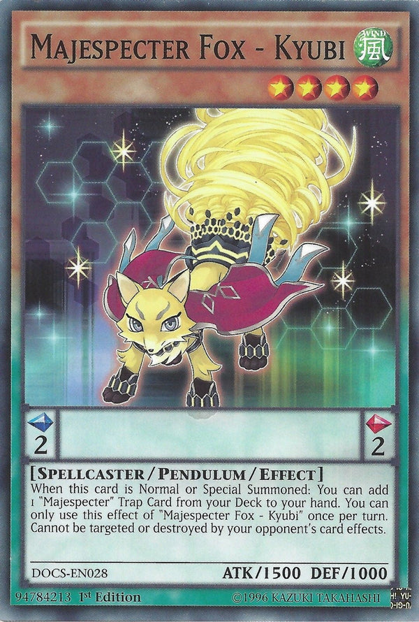 Majespecter Fox - Kyubi - DOCS-EN028 - Common - 1st Edition available at 401 Games Canada