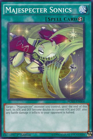Majespecter Sonics - BOSH-EN064 - Common - 1st Edition available at 401 Games Canada