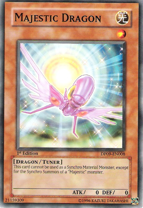 Majestic Dragon - DP09-EN008 - Common - 1st Edition available at 401 Games Canada