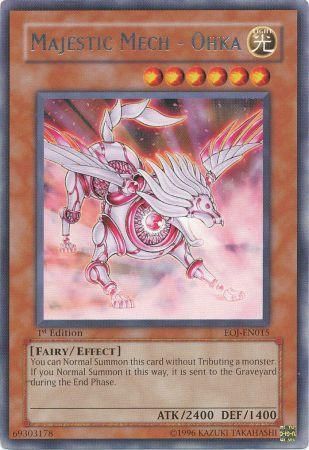Majestic Mech - Ohka - EOJ-EN015 - Rare - 1st Edition available at 401 Games Canada