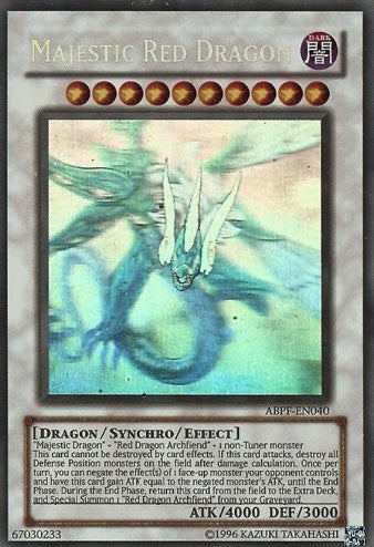 Majestic Red Dragon - ABPF-EN040 - Ghost Rare - Unlimited available at 401 Games Canada