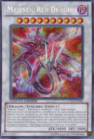 Majestic Red Dragon - CT07-EN001 - Secret Rare - Limited Edition available at 401 Games Canada
