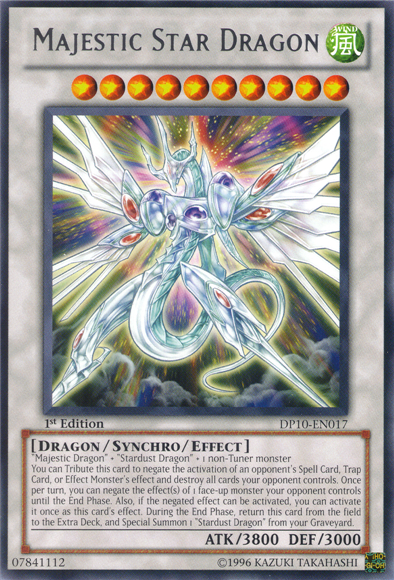 Majestic Star Dragon - DP10-EN017 - Rare - 1st Edition available at 401 Games Canada