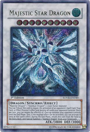 Majestic Star Dragon - SOVR-EN040 - Ultimate Rare - 1st Edition available at 401 Games Canada