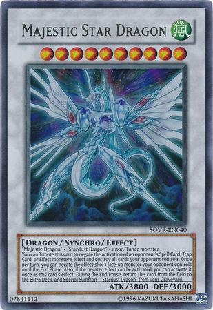 Majestic Star Dragon - SOVR-EN040 - Ultra Rare - Unlimited available at 401 Games Canada